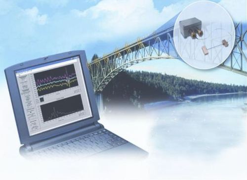 دستگاه کرنش سنج (GAUGE METER ) جهت اندازه گیری تنش و کرنش در سازه های فلزی و غیرفلزی  با استفاده از سنسورهای استرین گیج